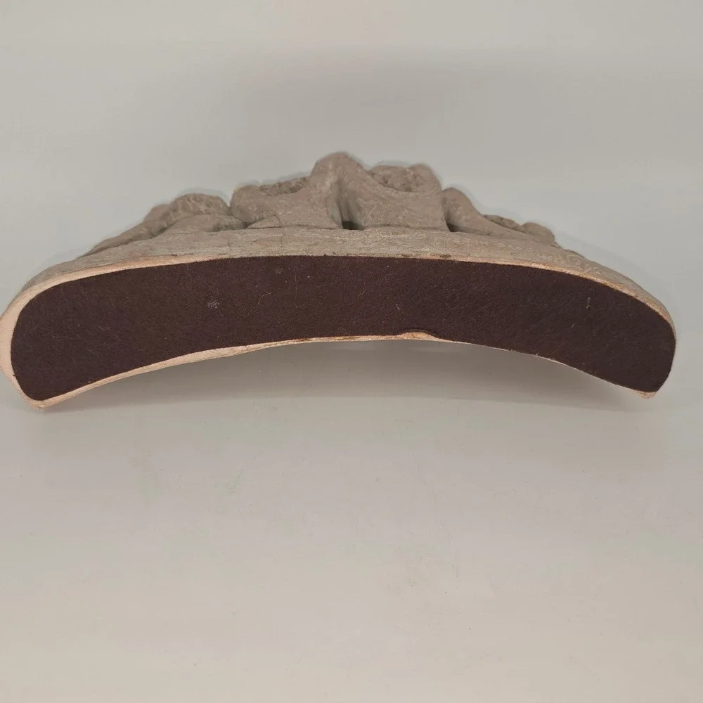 Vintage Ellen Lord Stone Hanukkah - Austin Productions Mid Century Sculpture